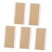 Angoily 10 Sheets Wig Glue Paster Paper Supplies Double Sided