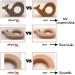 Wendysun 5pcs Cartoon Wood Teether Set - Natural Animal Round Bee Shape Baby Teething Toy - Buy Online on SooperMarket.com