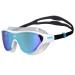 ARENA Unisex The One Mask Mirror Swimming Goggles (Pack of 1) NS BLUE-WHITE-BLACK
