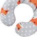 Baby Car Seat Travel Neck Pillow - Cute Fox Design | Infant Head Support Cushion for Pushchair, Stroller, Car Seat | Soft U-shaped Neck Rest Protector - Buy Online on SooperMarket.com