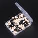 KALLORY 200 Pcs Disposable Makeup Professional Double- End Eyeshadow Cosmetic Set Size 2 Black - Buy Online on SooperMarket.com