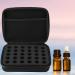Wifehelper Essential Oils Carrying Bag - Hard Shell Case with Foam Insert for 5ml Bottles - Black Storage Organizer - Buy Online on SooperMarket.com