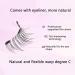 Buy Crafty Magnetic Eyelashes - No Glue Needed Easy to Wear & Reusable Lashes Kit | Kraftyco EM11 - Buy Online on SooperMarket.com