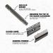 Meiyan Durable Stainless Steel Safety Razors - Replaceable & Reusable Double-Sided Blades for Smooth Shaving | International Shipping Available - Buy Online on SooperMarket.com