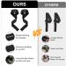 Amfun Padded Lifting Straps - Strength Training & Bodybuilding Aids for Men & Women | Professional Powerlifting Gear - Buy Online on SooperMarket.com