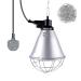 BrightArk Poultry Heat Lamp 250W with 2.5M Wire and 2M Hanging Chain 2 Mode Energy Saving Switch Livestock Breeding Brooder Lamp Infrared Heat Lamp for Puppies Chicks Piglets Reptiles (No Bulb)