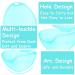 Buy BPA-Free Green Pacifier Case - 5 Piece Transparent Holder for Travel & Home | Durable Nipple Shield Box - Buy Online on SooperMarket.com