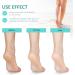 Glass Foot File Callus Remover for Dead Skin Removal - Pedicure Tool for Soft, Smooth Feet - Foot Scrubber and Heel Scraper - Ideal for Men and Women - Buy Online on SooperMarket.com