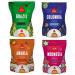 Delta Origens | Ground Roasted Coffee | Colombia Brazil Indonesia Angola | 4 x 220 Gr