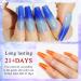 MIZHSE Mood Temperature Color Changing Nail Polish Set - 8 Colors Glow in the Dark Gel Polish Kit for DIY Nail Art Manicure at Home - Buy Online on SooperMarket.com