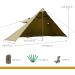OneTigris TENTSFORMER Raincoat Bushcraft Poncho Tent - Waterproof Multiuse Rain Cover in Coyote Brown - Buy Online on SooperMarket.com