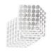 Balacoo 1800 Pcs Makeup Glue Stickers for Eyelash Extensions - Silver Tray Adhesive Stickers for False Lashes & Lash Tools - Buy Online on SooperMarket.com