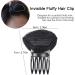 YOUDING Invisible Flufffy Hair Pad | Sponge Bump Volume Hair Clip | Root Rise Hair Clip | Puff Clip Hair Head | Sponge Clip Front Hair Volume Clip Lift Bun Hair Clips Invisible False Hair Pad Black - Buy Online on SooperMarket.com