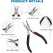 Precision Wire Cutters Small Side Cutters Heavy Duty Flush Cutters Pliers Wire Pliers Floral Wire Cutters Tools for Crafts Jewelry (Black) - Buy Online on SooperMarket.com