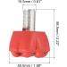 Cat Claw Roller Skate Toe Stops with Bolts - Red 82A Rubber Brake Stoppers - Buy Online on SooperMarket.com