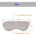 Wotermly 2 Pairs Cow Leather Heel Grips - Grey Heel Pads for Loose Women's Shoes - Buy Online on SooperMarket.com