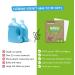 WABLU 72 Laundry Sheet Multipack | Spring Florals | Effective washing detergent sheets for your clothes to replace capsules pods and liquids | Natural Enzymes (BIO) | At least 72 washes - Buy Online on SooperMarket.com