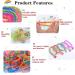 Kayzyue Rubber Band Bracelet Kit - DIY Loom Bracelet Making Kit with 12000 pcs, Charms, Y-Looms, Crochet Hooks, and S-Clips - Buy Online on SooperMarket.com