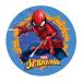 Dekora - 114398 Spiderman Cake Topper Made of Edible Paper | Made of Rice Paper Vegan Butter| 20 cm Spiderman Cobweb