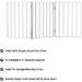 Petmaker 24-Inch White Wooden Indoor Dog Gate - Freestanding Accordion Style Fence for Doorways, Stairs or House - Buy Online on SooperMarket.com