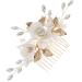 KOMBIUDA Bridal Comb Bride The Photo Ceramics The Flowers