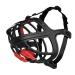 HUNTER ALBURY dog muzzle with removable poison bait protection 6 black