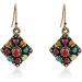 EXCEART 9 Pairs Bohemian Ethnic Earrings Rhinestone Earrings Retro Rhinestone Bohemian Jewelry Dangler Miss - Buy Online on SooperMarket.com