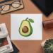 Buy 2 x Simplistic Avocado Half Microfiber Cleaning Cloths - Eco-Friendly Super Absorbent & Perfect for Home | International Shipping Available - Buy Online on SooperMarket.com