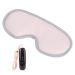 Eye massage device with heat heated eye folds Warm foldable USB eye compress heating pillows For eye treatment care dry eyes dark circles (girl fan)