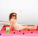 Watermelon Beach Towel 24x48 - Lightweight Microfiber Towel for Kids, Girls, and Women - Quick Dry, Sand-Free - Red Watermelon Design - Ideal for Swim, Bath, Pool, Beach - Clearance Sale - Buy Online on SooperMarket.com