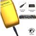 Supreme Trimmer Crunch Men's Foil Shaver STF602 - Waterproof Electric Razor for Short Hair & Stubble | 150-Minute Run Time | Ideal for Barber Use | Gold - Buy Online on SooperMarket.com