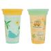 The First Years Sip Around Spoutless Cup - 2 Cups in 1: Spoutless for 360 Degrees of Sipping & Converts to Big Kid's Open Cup 2PK Orange/Green