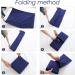 Lightweight Breathable Navy Sleeping Bag Liner | Compact Travel Bed Sheet 63*82.7 | Ideal for Camping, Home, and Hotel Use - Buy Online on SooperMarket.com