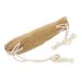 Loofah Bath Towel Bath Sponge Scruber Bath Scrubber Exfoliating Sponge Exfoliating Back Strap Loofah Back Brush Back Sponge for Shower Exfoliating Loofah Back Scrubber Bath Beige