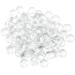 Acmer 100 Pieces Transparent Glass cabochons  Clear Glass Dome cabochon  Non-calibrated Round 1 inch/25mm for Photo Pendant Craft Jewelry Making