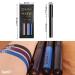 Go Ho Matte Lipstick Set - Waterproof Long Lasting Lip Gloss Trio in Black, Blue, and Purple | Nude Lip Tint Stain Makeup - 3PCS Matte Colors - Buy Online on SooperMarket.com