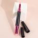 Ysvnlmjy Retractable Lip Brush | Compact Lip Brush | Professional Lip Brush With Cap Travel Makeup Brush Dual-ended Lipstick Blending Brush With Round and Flat Head Complete With Dust-proof Lid - Buy Online on SooperMarket.com