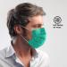 NU R 10pcs 3 Ply Disposable Face Mask Mask with Filter Layer and Elastic Earloop Retail Sealed bags Green - Buy Online on SooperMarket.com
