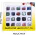 Tumbled Stones and Crystals | Natural Specimen Stones for Meditation - Polished Smooth Collections Decoration for Bedroom Home Bar Cafe and Restaurant - Buy Online on SooperMarket.com