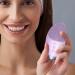 Vesone Cleansing Facial Brush Soft Silicone Face Brush Vibrating Rechargeable Waterproof Skin Care Tool for Firming Enhances Product Absorption Purple (English) - Buy Online on SooperMarket.com