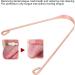 Pure Copper Tongue Scraper - U-Shaped Design for Oral Hygiene & Fresh Breath - Buy Online on SooperMarket.com