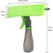 ZABEES 3 In 1 Glass Scraping Wiper Spray Scraper Brush Water Spray Window Cleaner Microfiber Cloth Pad Kit Household Cleaning Tool - Buy Online on SooperMarket.com