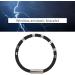 Buy Antistatic Bracelet - 8 Loops Silicone Waterproof Energy Balance Band for Winter Running (Black) | International Shipping - Buy Online on SooperMarket.com