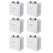 6pc Exell 489A Alkaline 225V Battery NEDA 728 Non Rechargeable