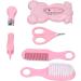 BORDSTRACT Baby Healthcare and Grooming Kit 6 Pcs - Pink Nursery Care Set for Newborns - Buy Online on SooperMarket.com