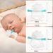 bybeleca Baby Teething Toy: Silicone Hand Teether for Infants 0-12 Months - Anti-Drop Dinosaur Chew Toy (Blue) with Case - Buy Online on SooperMarket.com