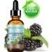 100% Pure Black Raspberry Seed Oil - Natural Cold Pressed Carrier Oil for Skin Hair Lips & Nails - 1 Fl. oz (30 ml) - High Antioxidant - Buy Online on SooperMarket.com