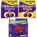 Dairy Milk Bundle with Giant Buttons Sharing Chocolate Bag 185g with Caramel Nibbles 186g & Bitsa Wispa 186g (3 Pack)