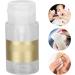 Nail Polish Remover Pump Bottle Dispenser 150ml Push Down Cleanser Dispenser Bottle Travel Empty Liquid Container Clear Empty Refillable Pump Dispenser for Nail Makeup Remover - Buy Online on SooperMarket.com