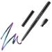 BEPHOLAN Eyeliner Pencil Purple Eyeliner Colored Eyeliners Metallic Eyeliner 24h Long-Lasting Eyeliner Pen Blue Purple Shifting Colors Glitter Waterproof Eyeliner